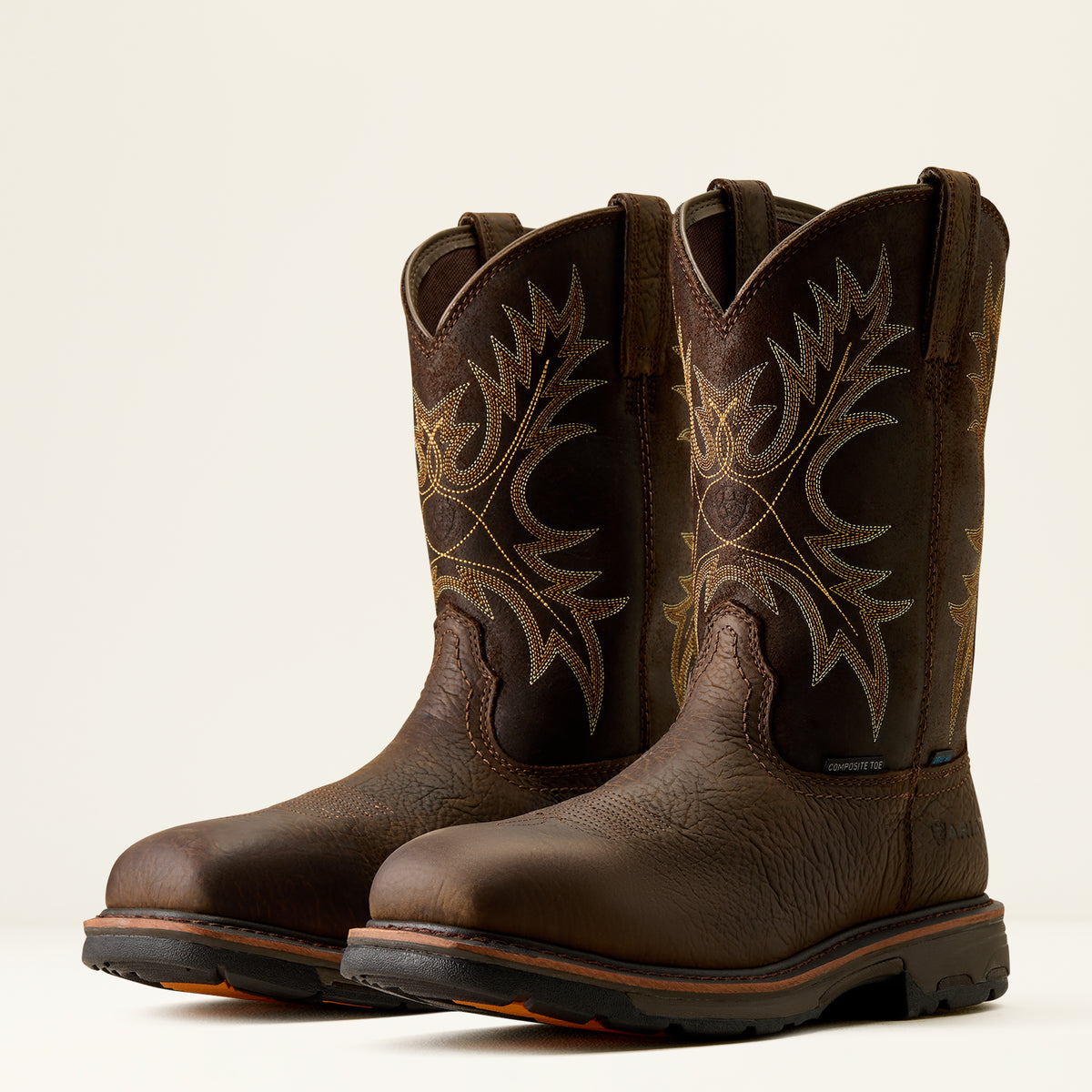 Ariat Men - ST WorkHog H2O Composite Toe (Bruin Brown) 10017420