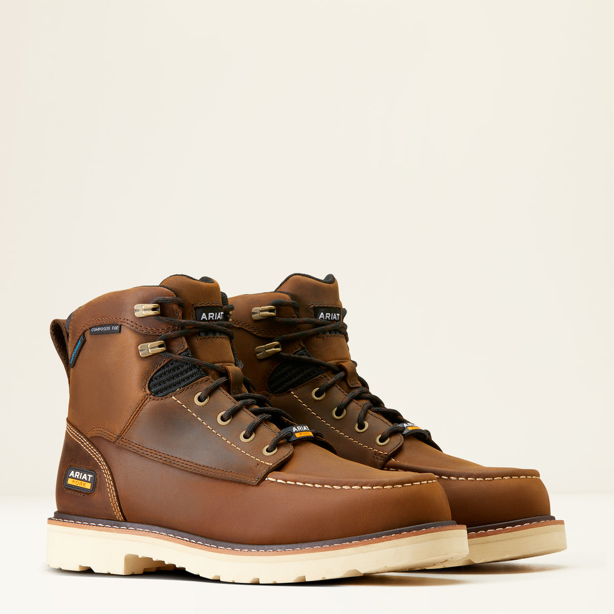 Ariat Men - ST Rebar Lift 6" Composite Toe (Distressed Brown) 10046876