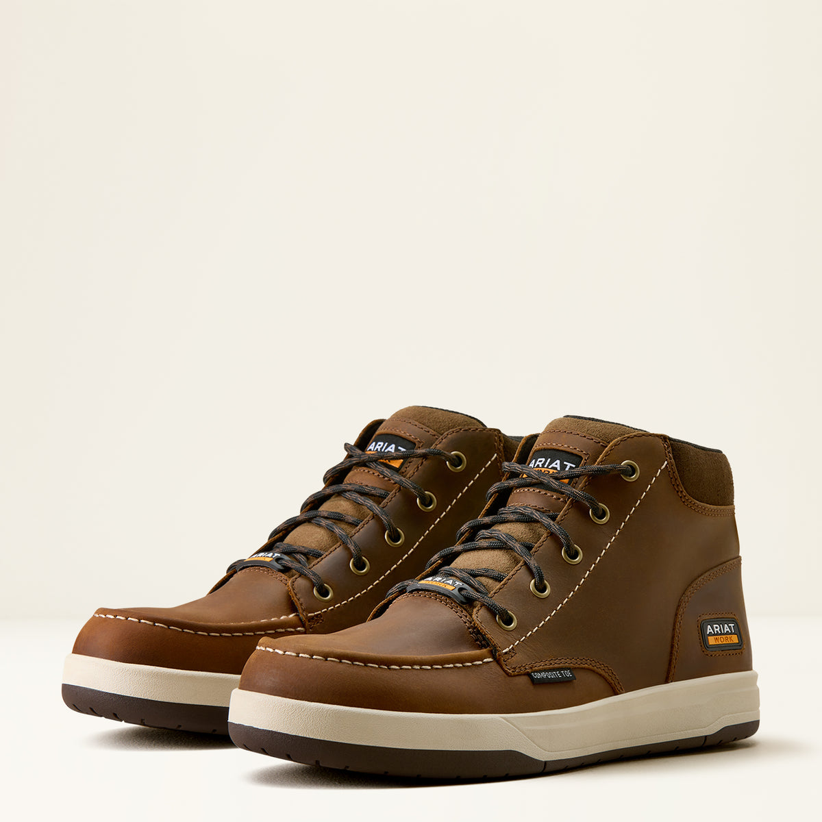 Ariat Men - ST Outmatch Mid Composite Toe Shoe (Distressed Brown) 10080333