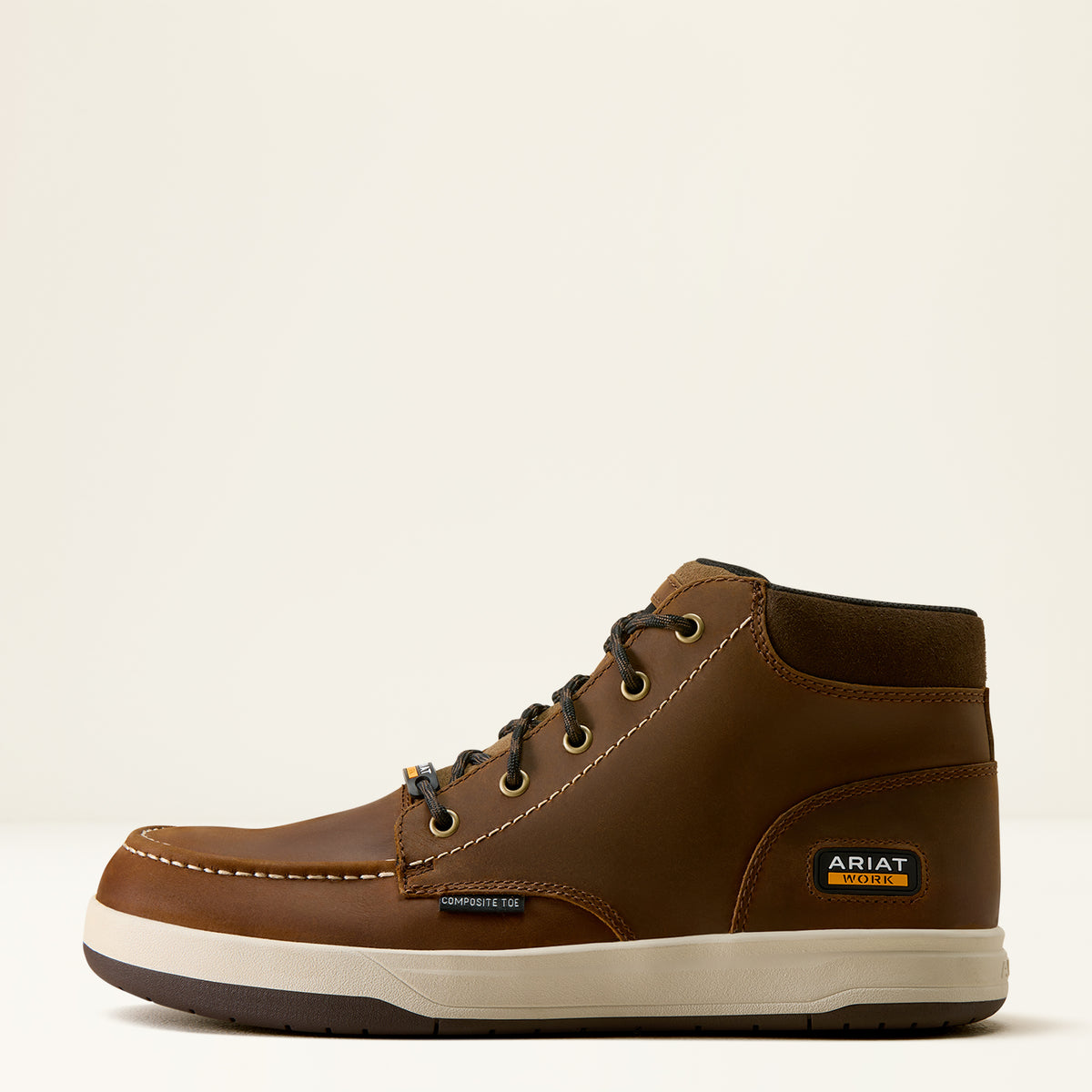 Ariat Men - ST Outmatch Mid Composite Toe Shoe (Distressed Brown) 10080333