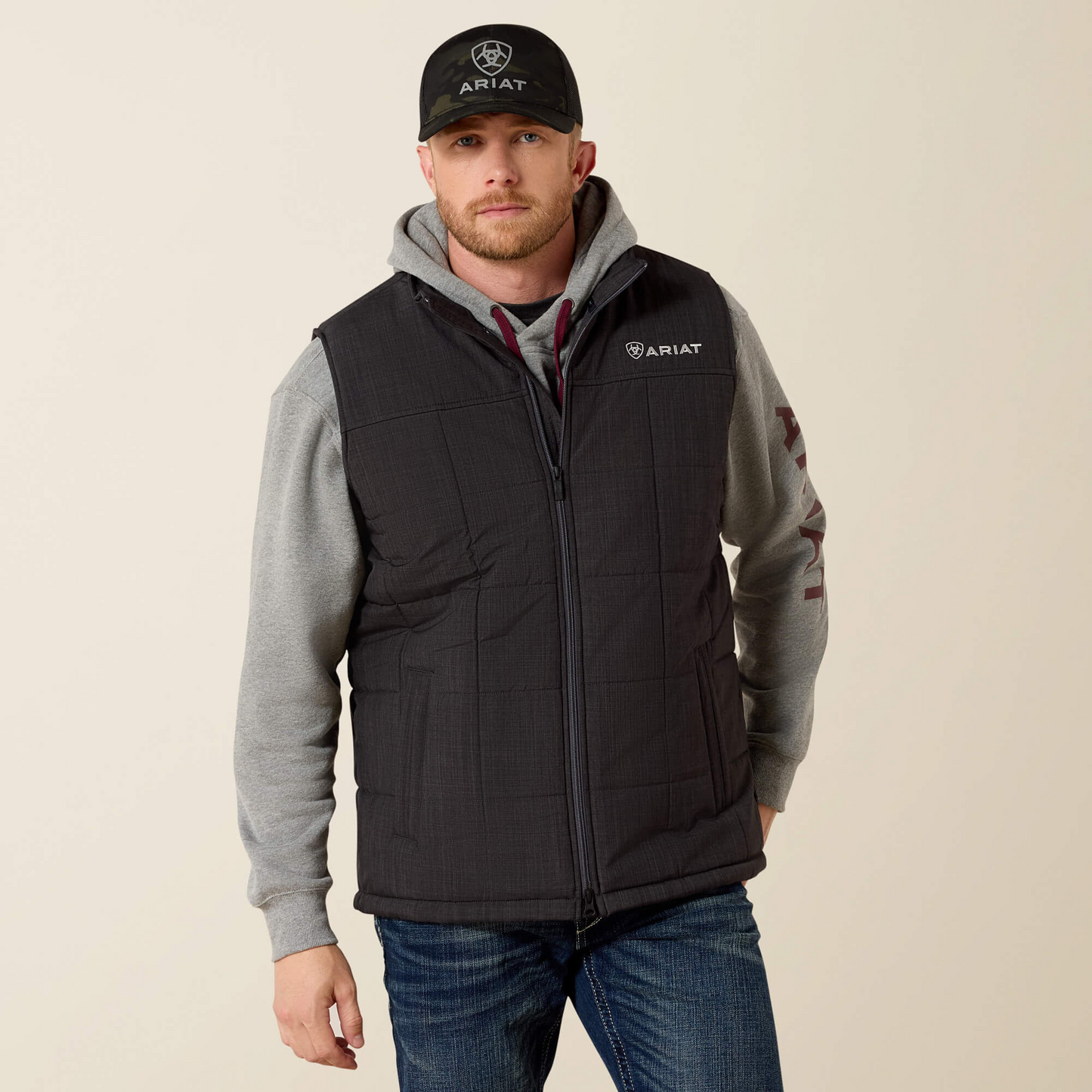 Ariat Men - Crius Insulated Vest (Phantom) 10041519