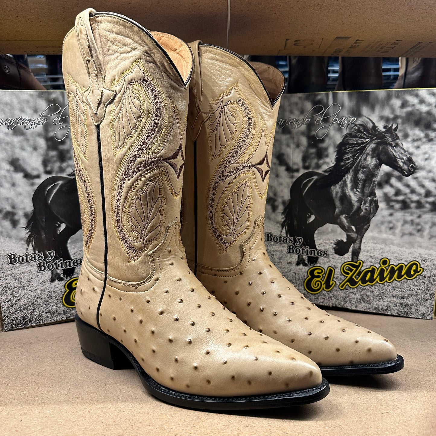 La Bufa Men - Imitation Ostrich Boot (Orix)