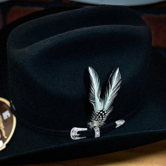 Classic Hat Feather (White)