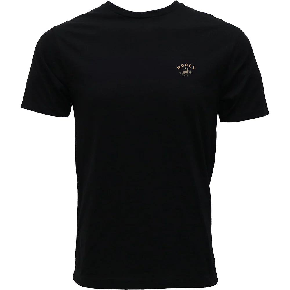 Hooey Men - T-Shirt Coyote (Black) HT1888BK