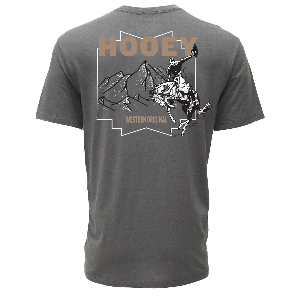 Hooey Men - T-Shirt Briggs (Grey) HT1910GY