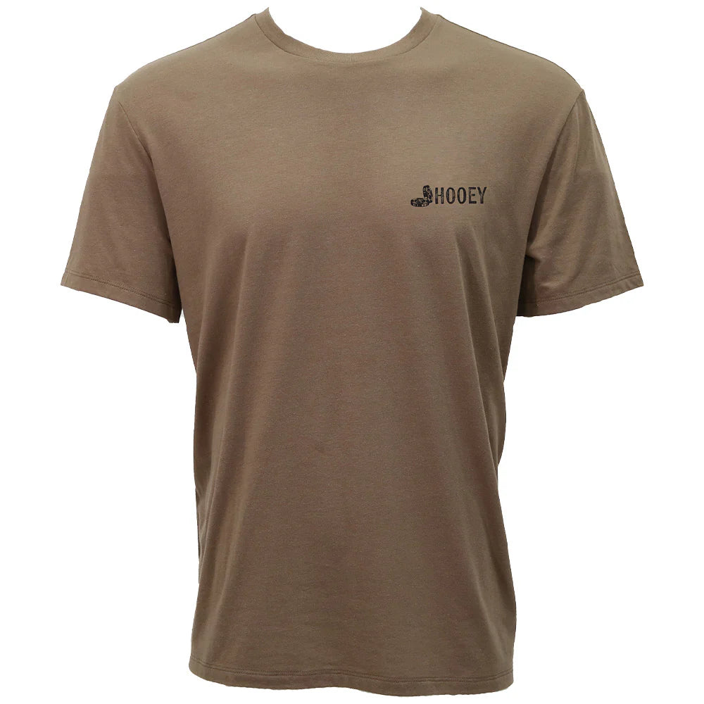 Hooey Men - T-Shirt Gambler (Brown) HT1912BR