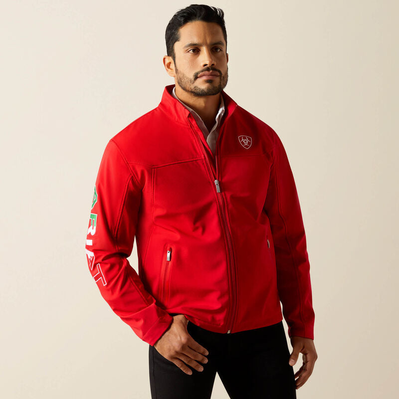 Ariat Men - Softshell Jacket (Mexico Red) 10033525