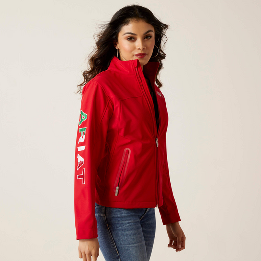 Ariat Women - Softshell Jacket (Red Mexico Flag) 10033526