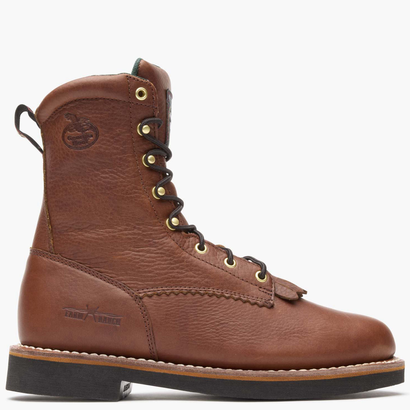 Georgia Men - Farm & Ranch Lacer (Brown) G7014