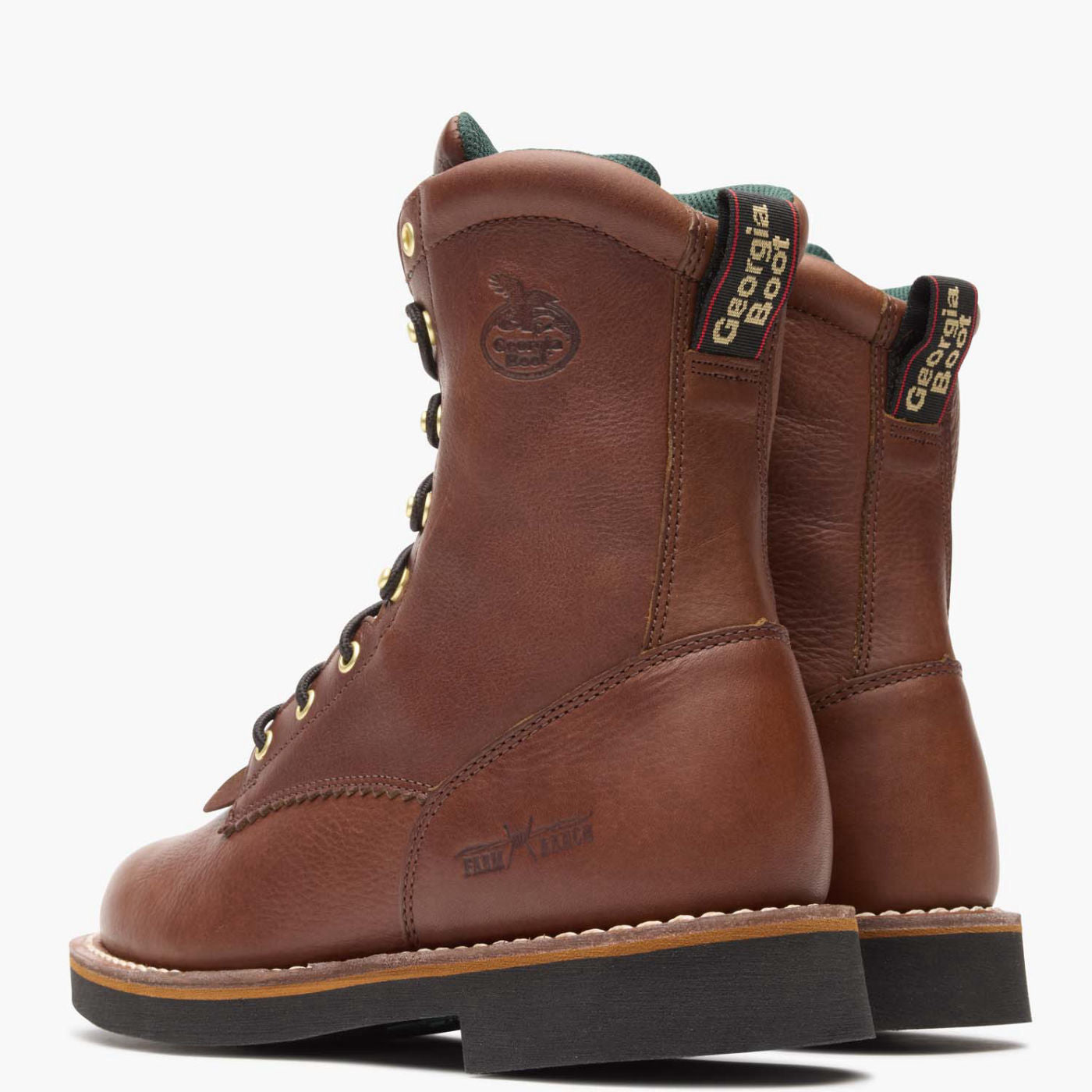 Georgia Men - Farm & Ranch Lacer (Brown) G7014