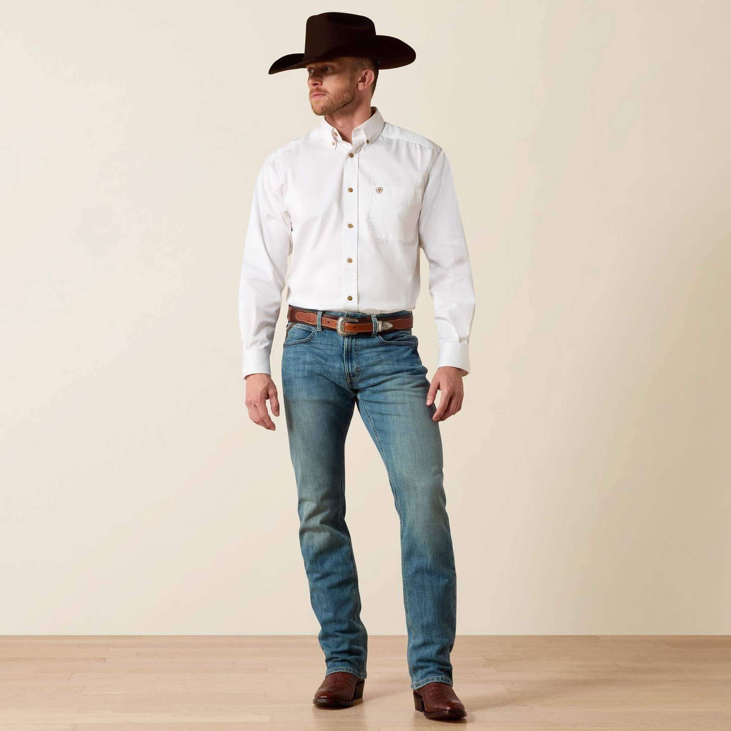 Men Ariat - M4 Relaxed Fit Jean (Sawyer) 10029009