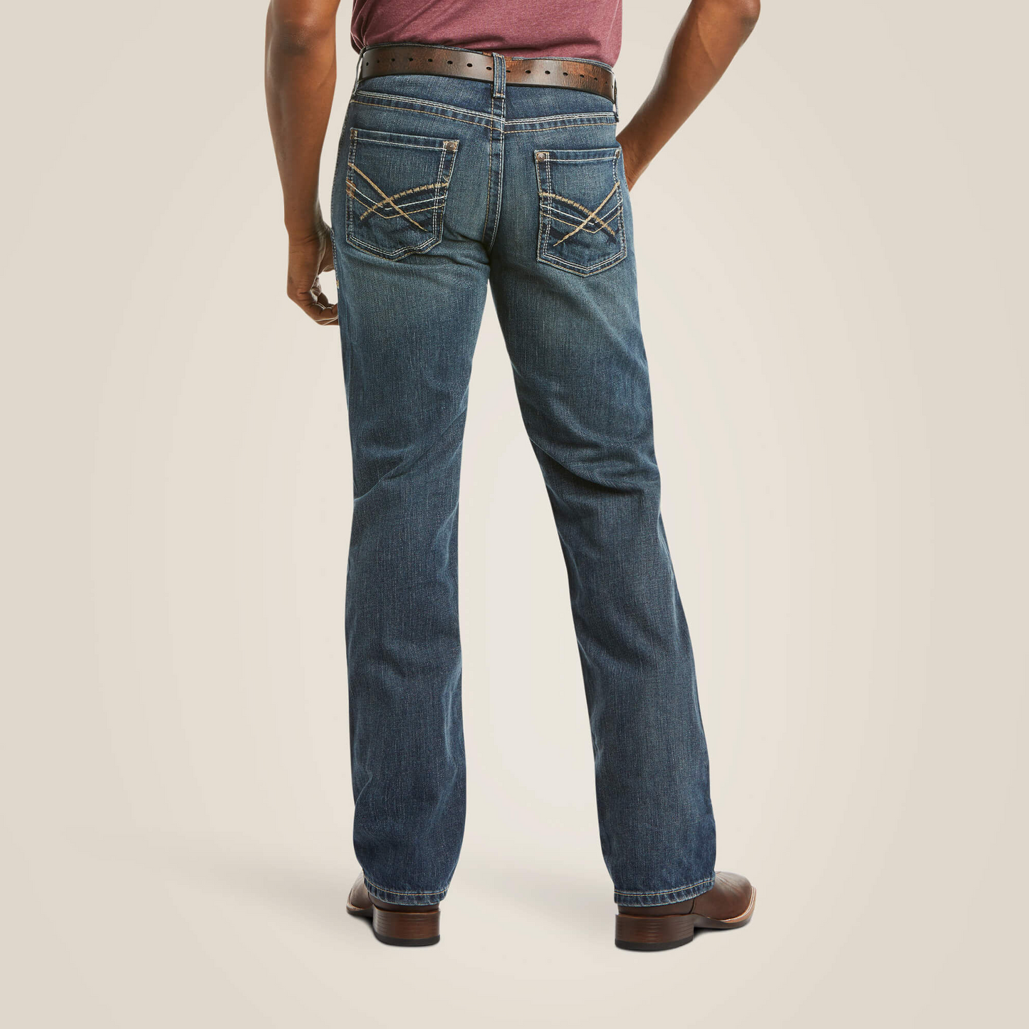 Men Ariat - M5 Straight Leg Jean (Deadrun) 10010842
