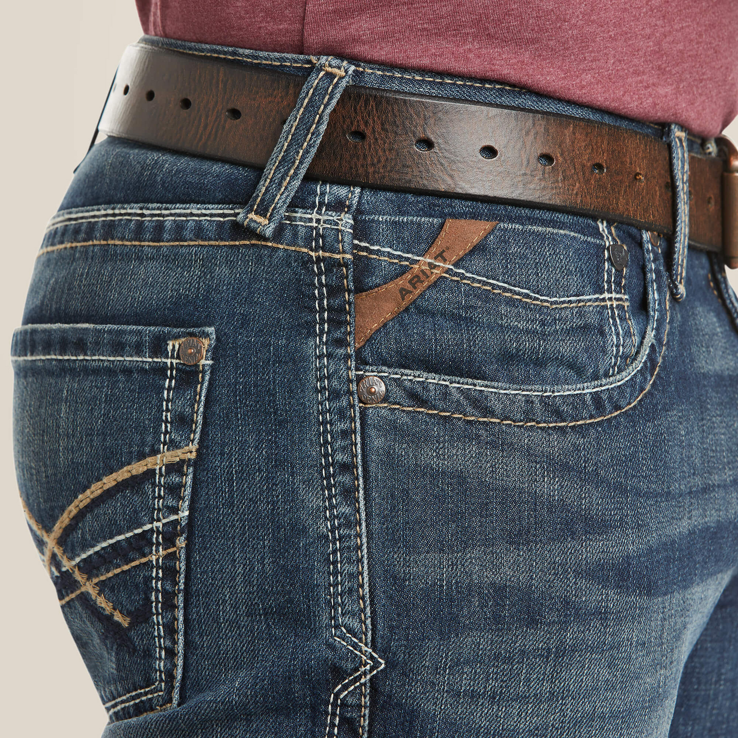 Men Ariat - M5 Straight Leg Jean (Deadrun) 10010842
