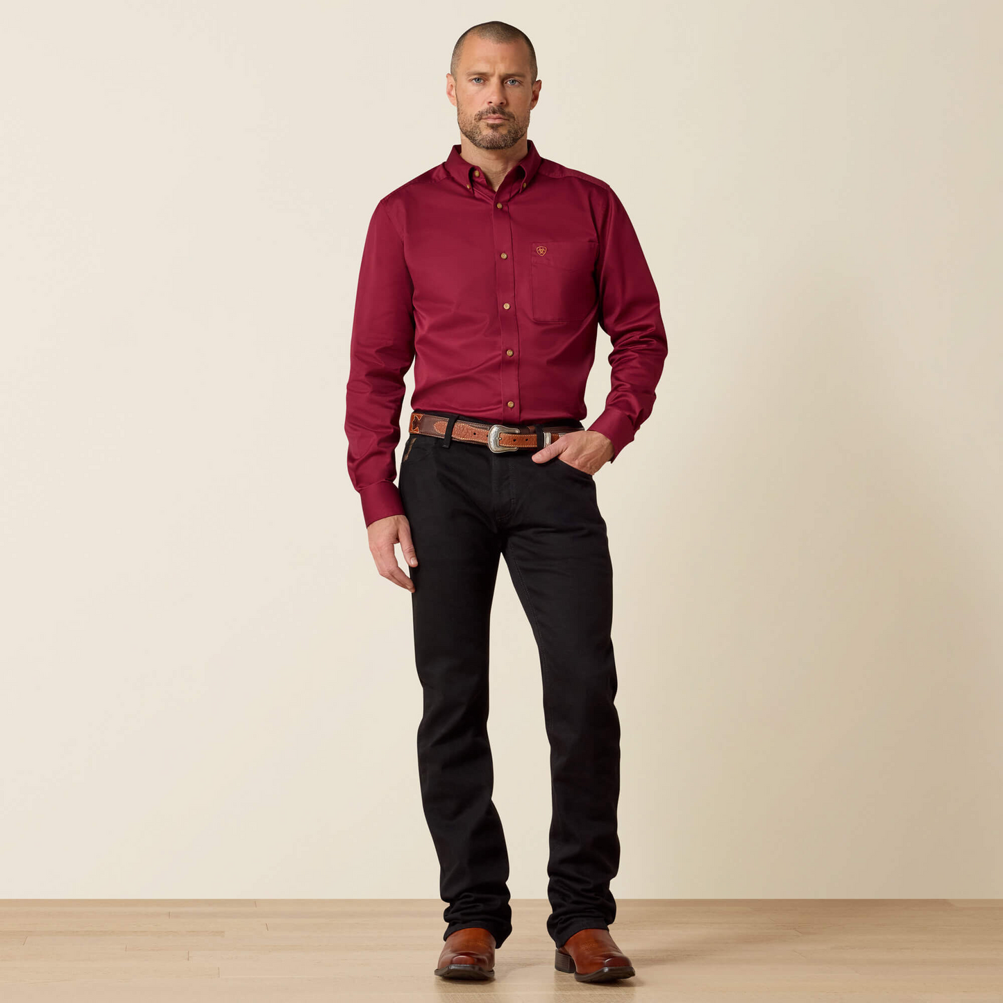 Men Ariat - M7 Slim Fit Jean (Black) 10037890