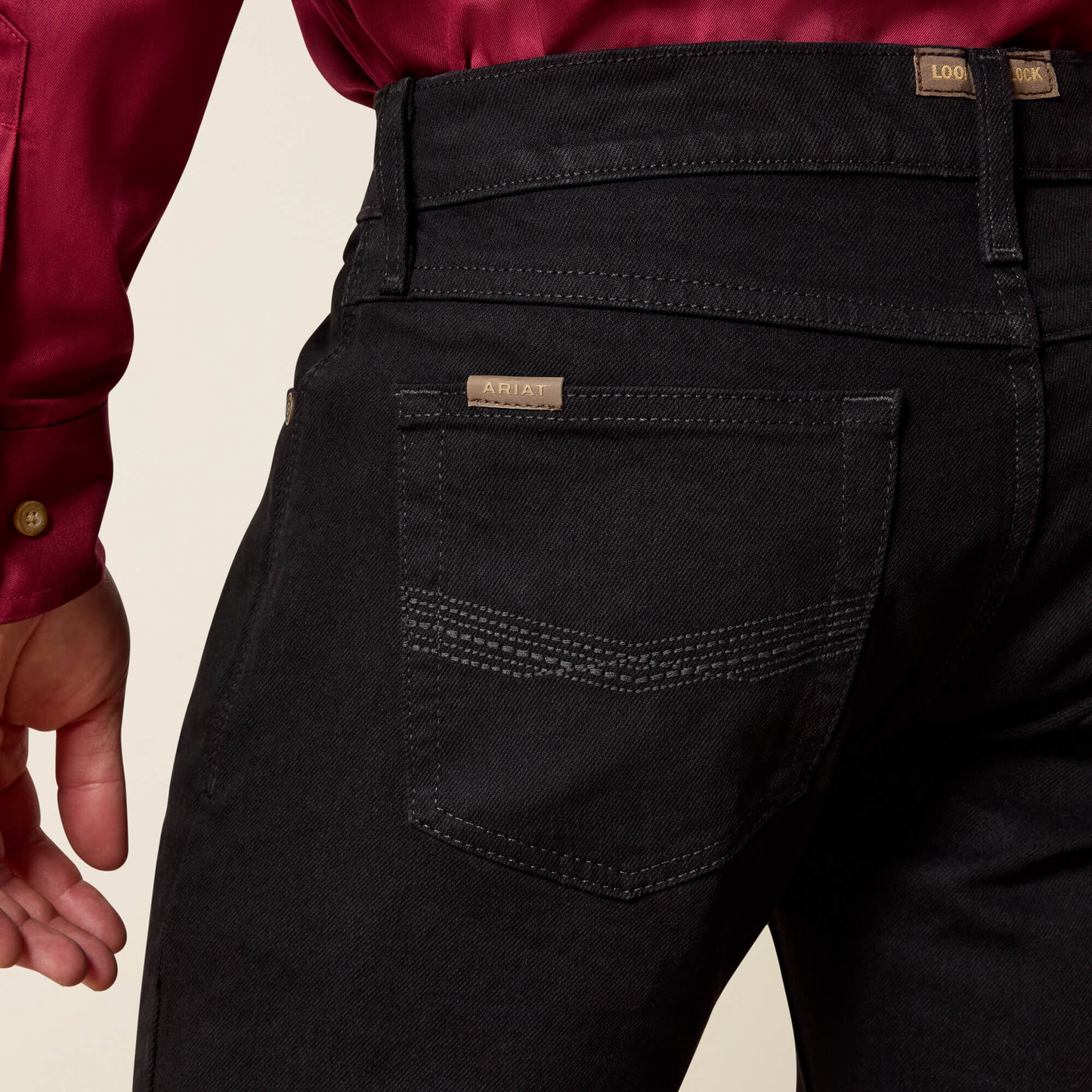 Men Ariat - M7 Slim Fit Jean (Black) 10037890