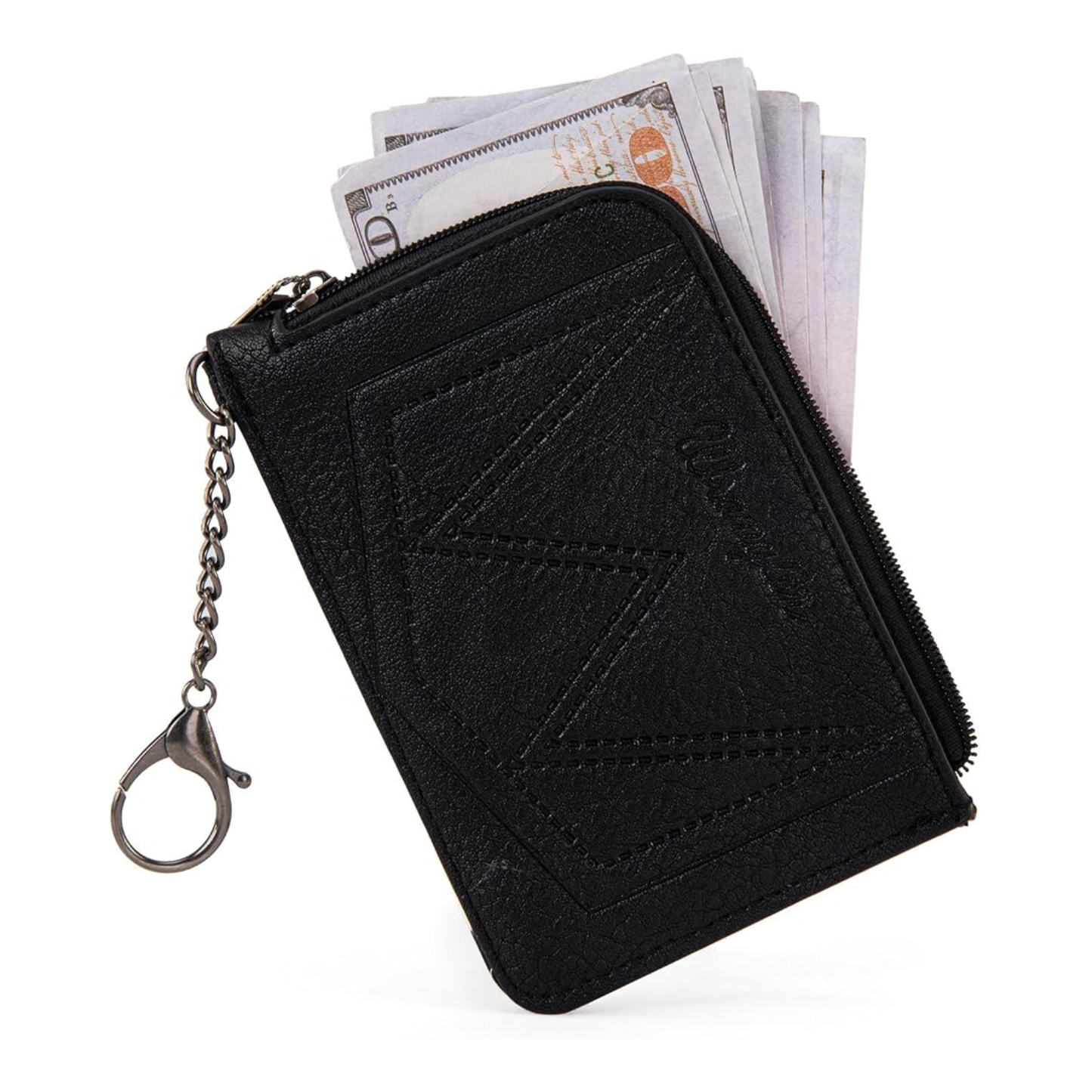 Wrangler - Mini Zip Card Case (Cow Print) WG102-W005BK