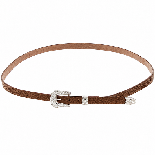 Classic Western Hat Band (Brown)
