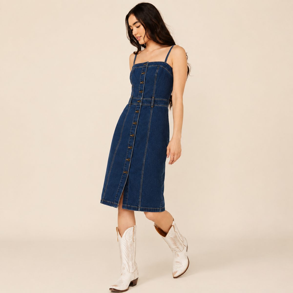 Levi's Women - Denim Bustier Dress (Blue) 0002S0004