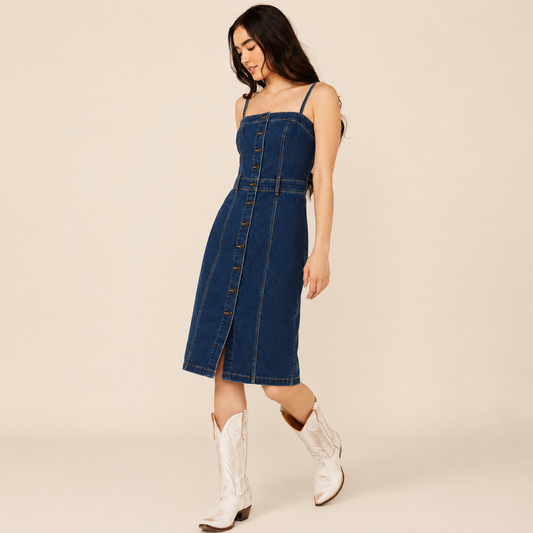 Levi's Women - Denim Bustier Dress (Blue) 0002S0004