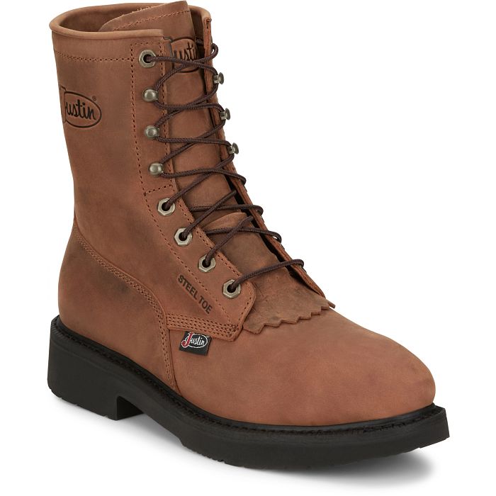 Justin Men - ST Livestock (Aged Brown) OW764