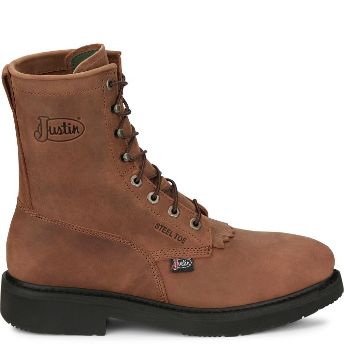 Justin Men - ST Livestock (Aged Brown) OW764