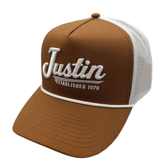 Justin - Classic Trucker Cap (Tan) JUS13692-TAN
