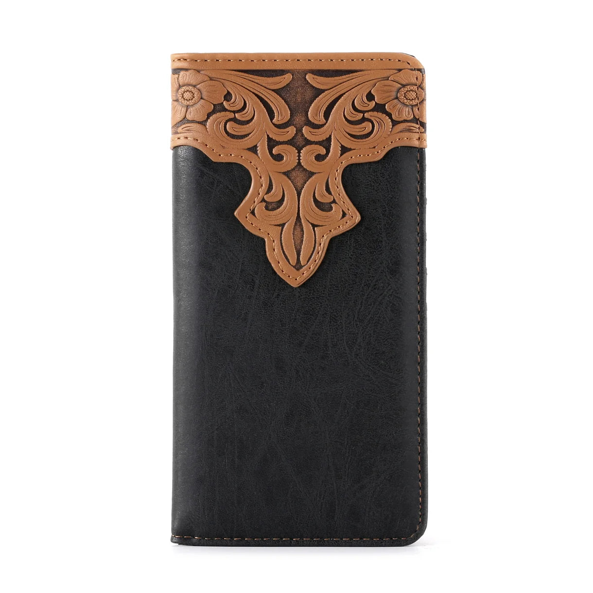 Montana West - Rodeo Wallet (Embossed Vintage Floral) MW-607BK