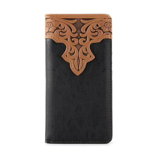 Montana West - Rodeo Wallet (Embossed Vintage Floral) MW-607BK