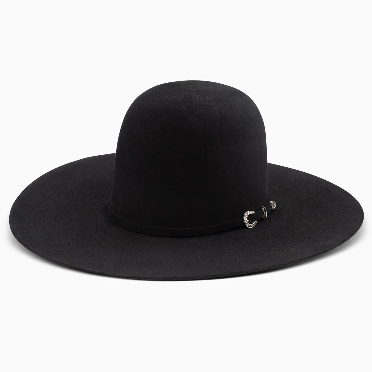 Resistol - 30X Rough N Ready OPEN CROWN (Black)  RFRFNR-165007