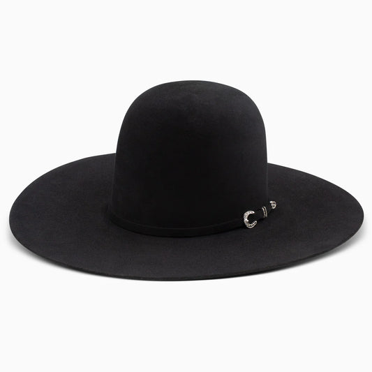 Resistol - 30X Rough N Ready OPEN CROWN (Black)  RFRFNR-165007