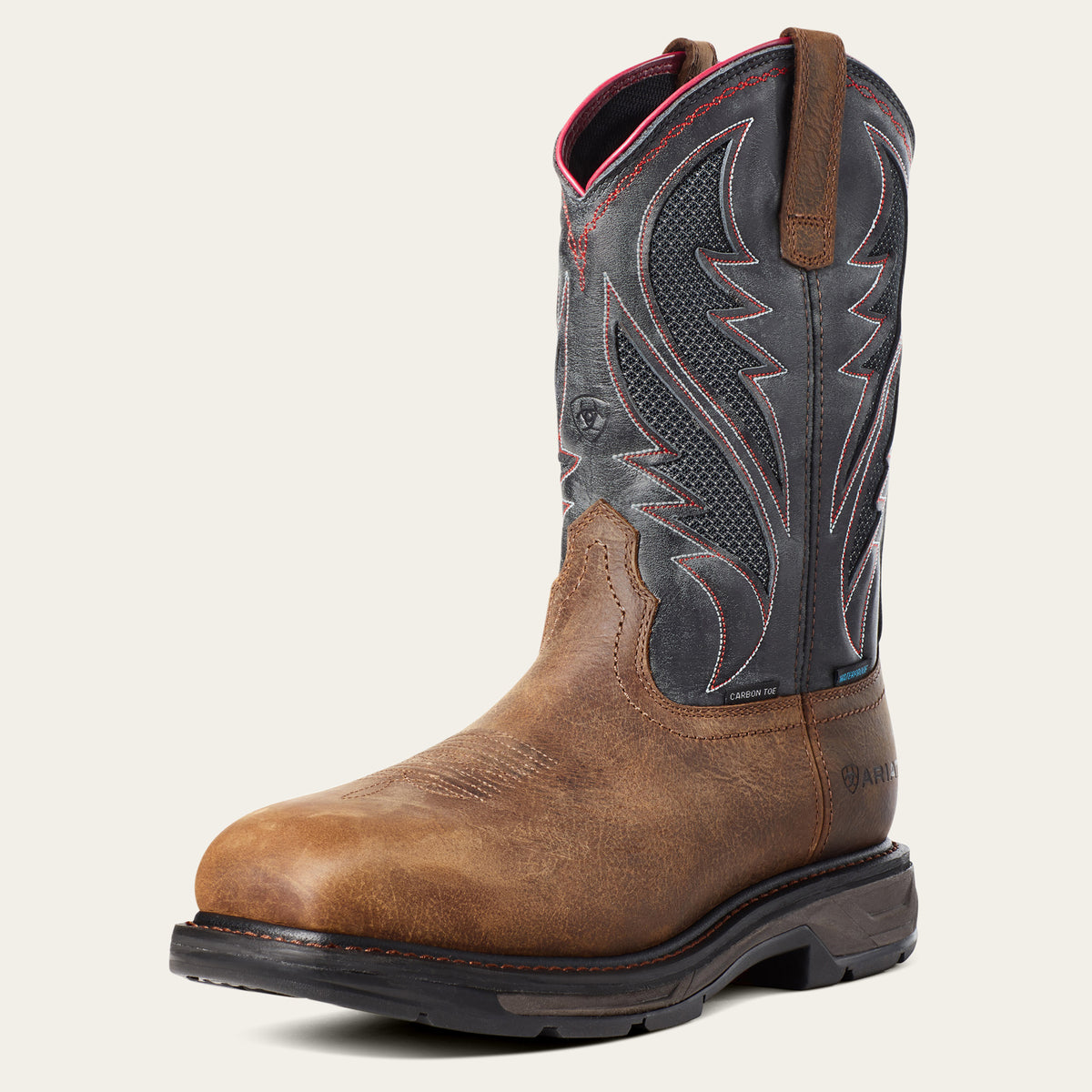 Ariat Men - ST WorkHog XT VentTEK H2O Carbon Toe (Rye Brown) 10036005