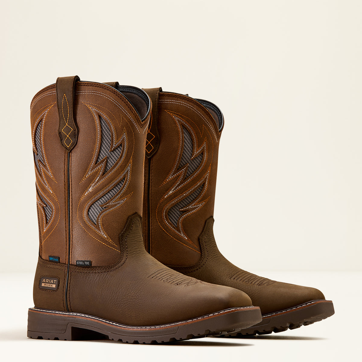 Ariat Men - ST Activator VentTEK H2O Wide Square Toe (Dark Brown) 10061119