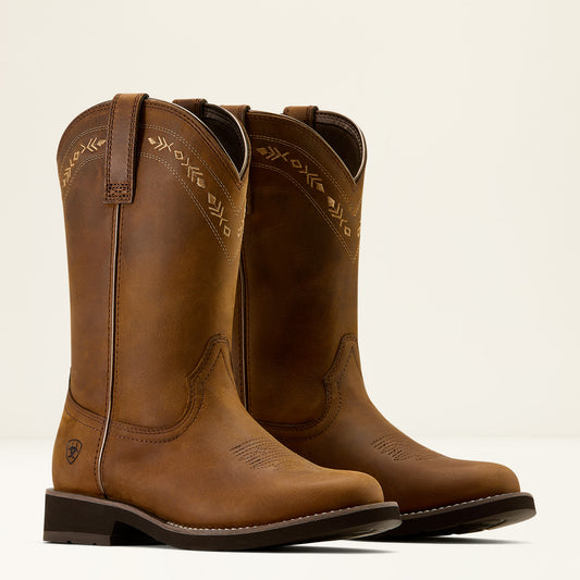 Ariat Women - Kearney Round Toe (Distressed Brown) 10074354