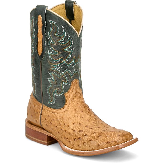 Tony Lama Men - Blaine Ostrich (Umber) RN3571
