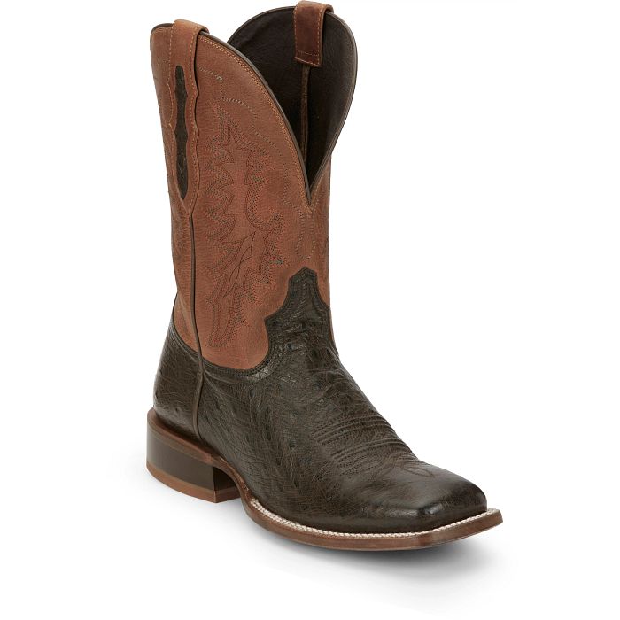 Tony Lama Men - Rancho Smooth Ostrich (Umber) TL5381