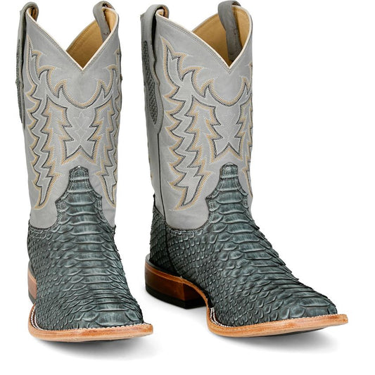 Tony Lama Men - Mario Python (Grey) HE6313