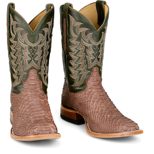 Tony Lama Men - Mario Python (Green/Brown) HE6314