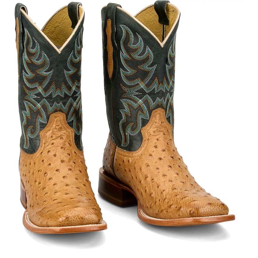 Tony Lama Men - Blaine Ostrich (Umber) RN3571