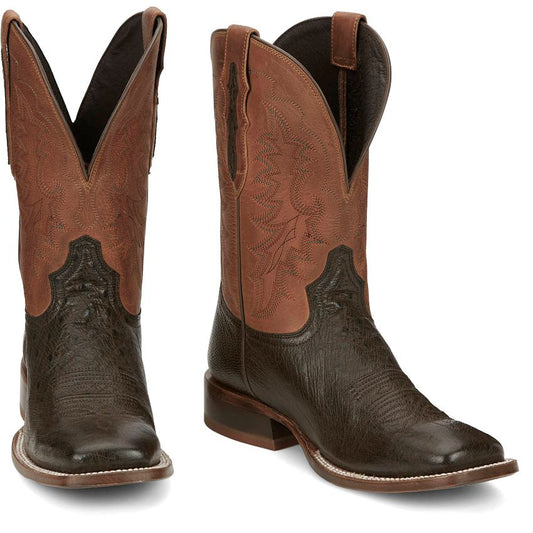 Tony Lama Men - Rancho Smooth Ostrich (Umber) TL5381