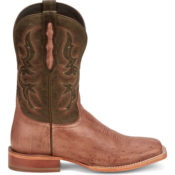 Tony Lama Men - Cadiz Smooth Ostrich (Coffee) SA6104