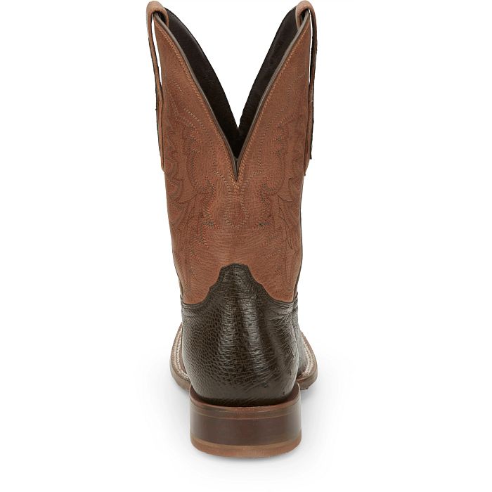 Tony Lama Men - Rancho Smooth Ostrich (Umber) TL5381