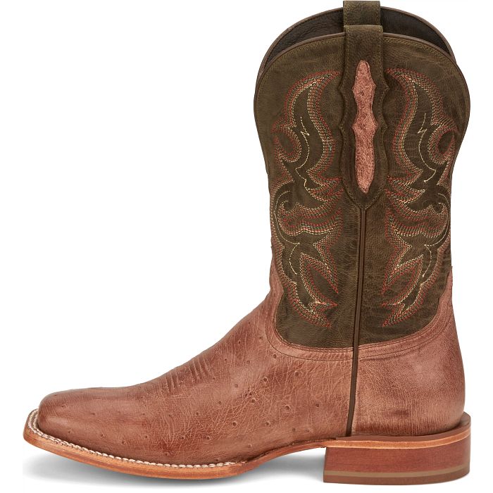 Tony Lama Men - Cadiz Smooth Ostrich (Coffee) SA6104