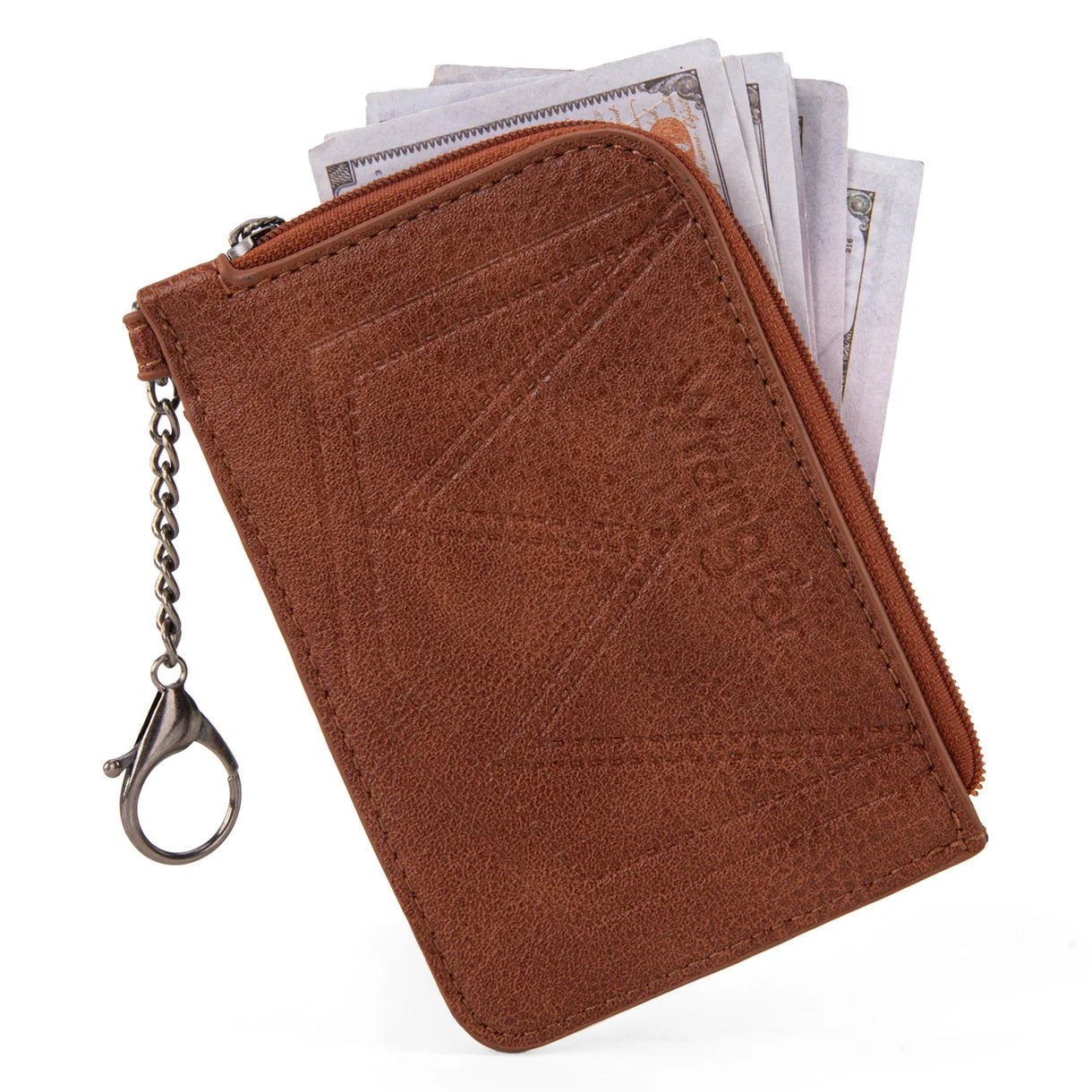 Montana West - Mini Zip Card Case (Cow Print) WG102-W005BR