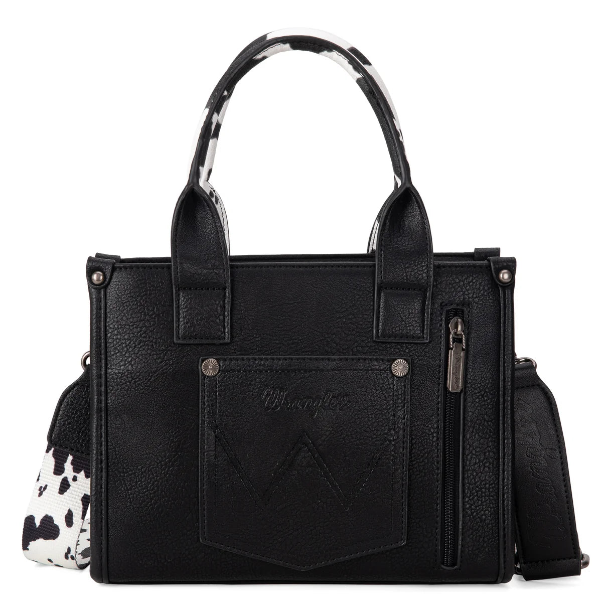 Wrangler - Carry Tote (Cow Print Black) WG133-8120SBK