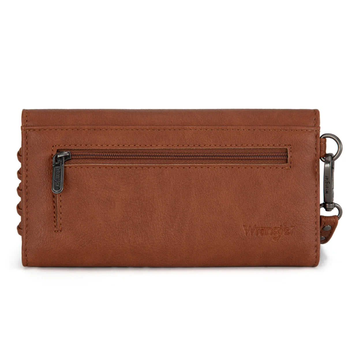 Wrangler - Wristlet Wallet (Whipstitch Brown) WG183-W048LBR