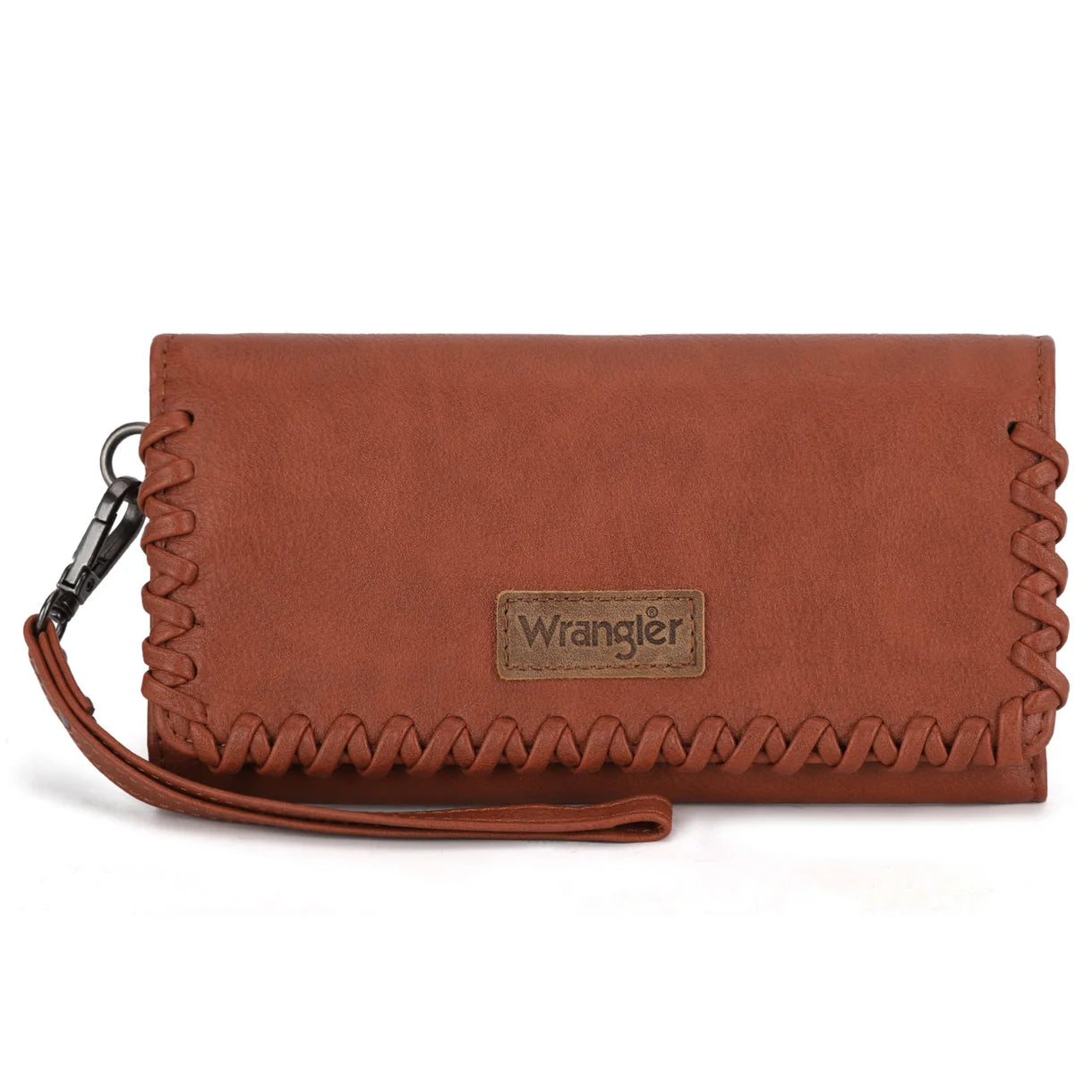 Wrangler - Wristlet Wallet (Whipstitch Brown) WG183-W048LBR