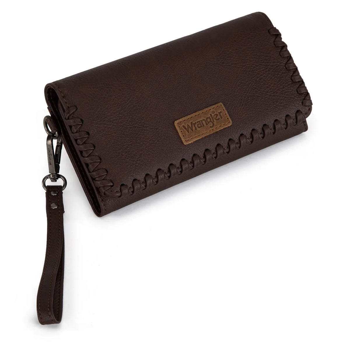 Wrangler - Wristlet Wallet (Whipstitch Coffee) WG183-W048CF