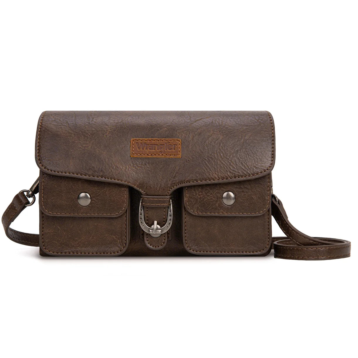 Wrangler - Crossbody Bag (Vintage Inspired Coffee) WG320-209CF