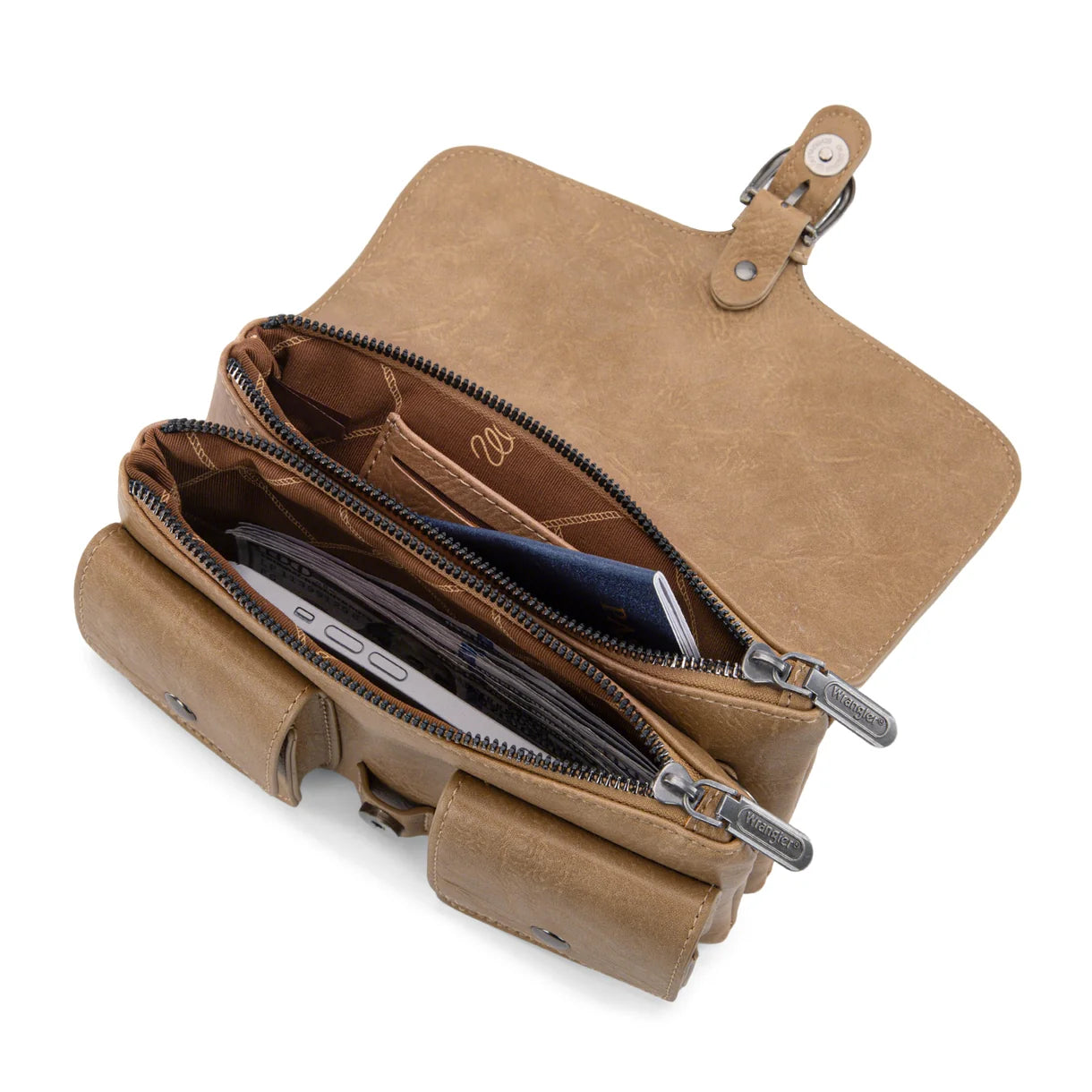 Wrangler - Crossbody Bag (Vintage Inspired Khaki) WG320-209KH