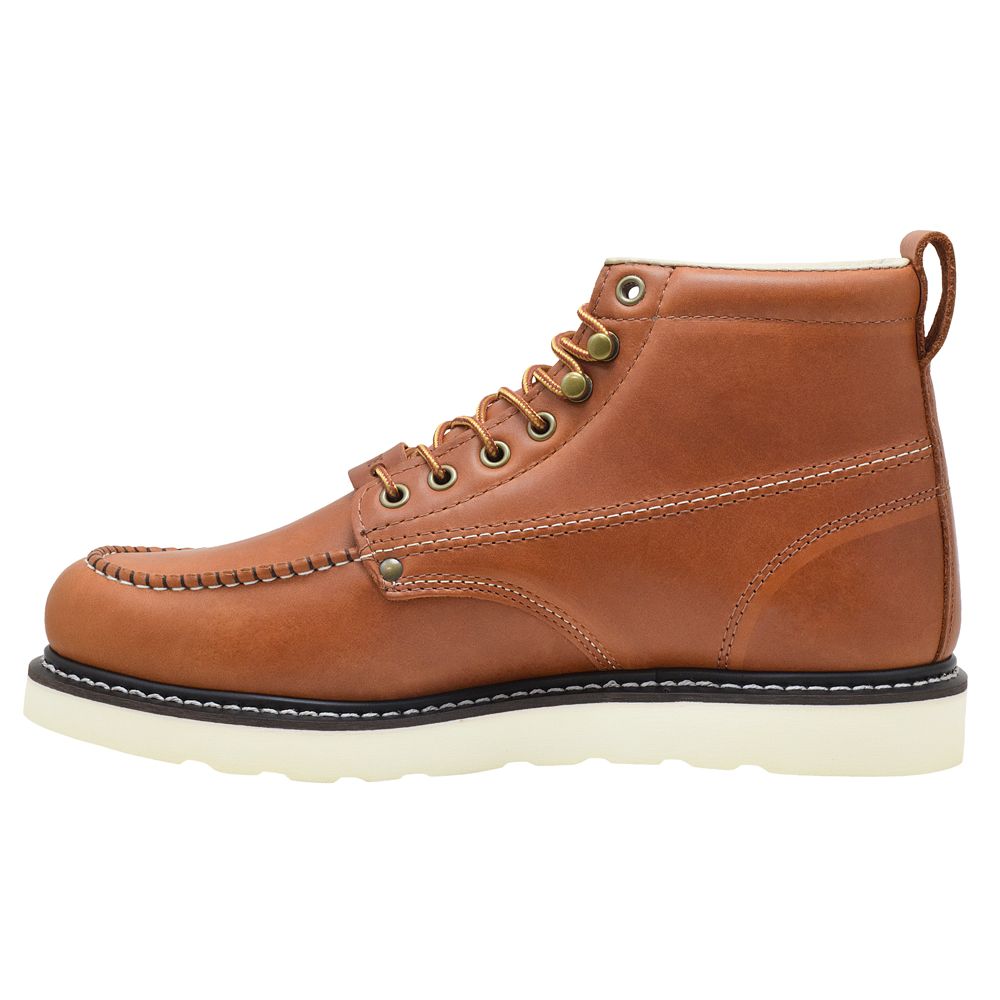 Golden Fox Men - ST Moc Toe (Brun) OG620U